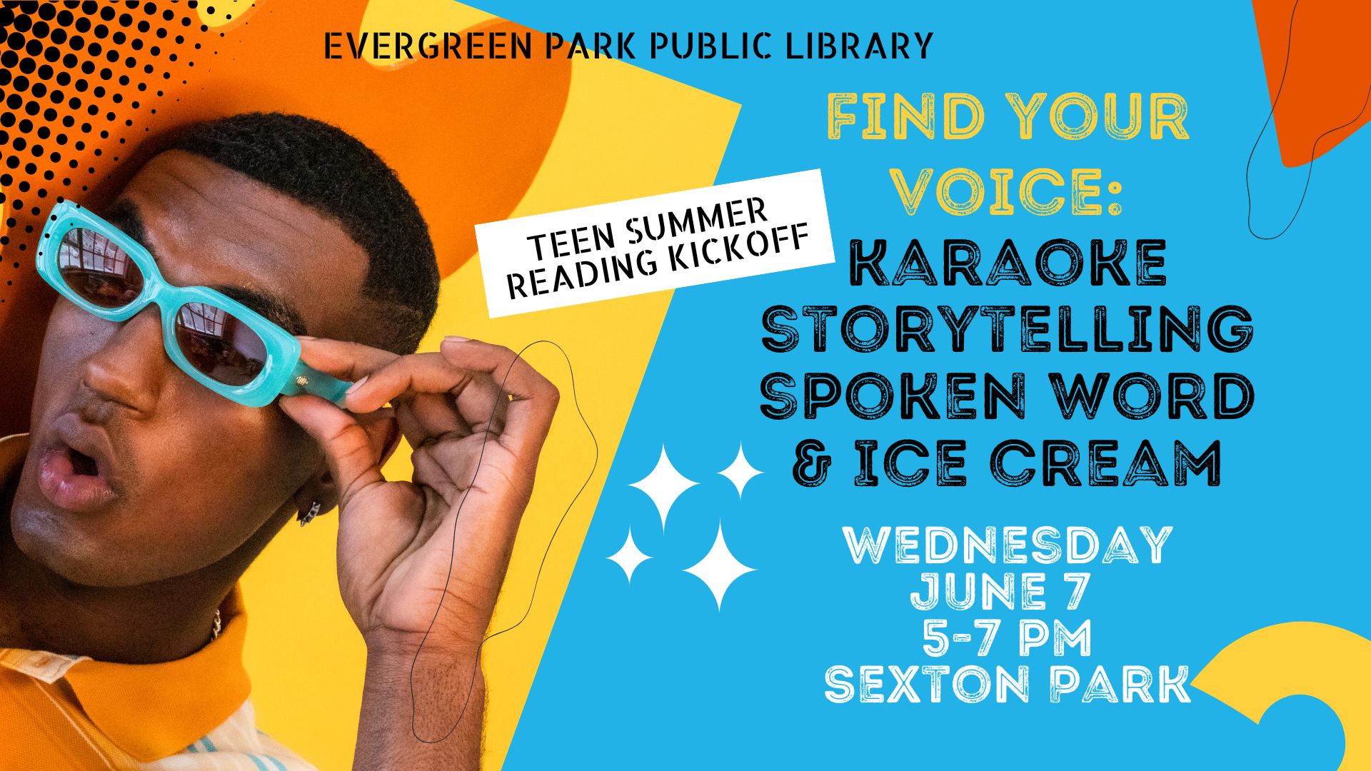 Find Your Voice Teen Karaoke Storytelling And Poetry Evergreen Park Public Library 